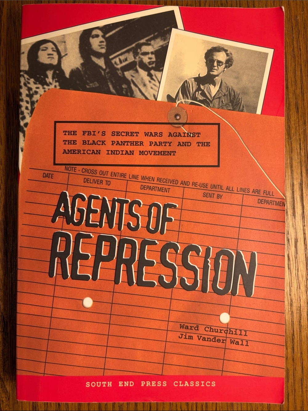 Agents Of Repression by Churchill and Wall Paperback Second Edition